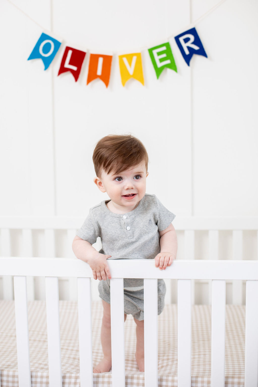 DIY Custom Name Bunting