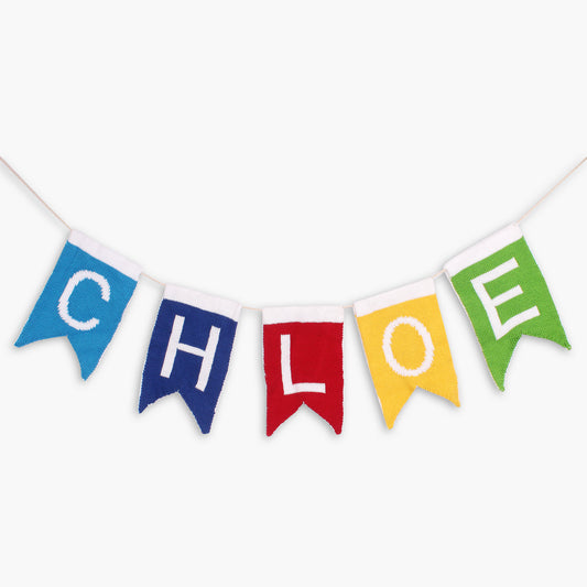 DIY Custom Name Bunting