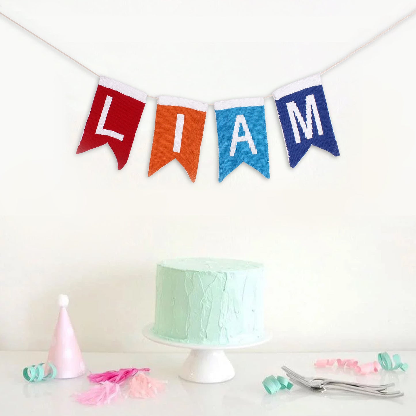 DIY Custom Name Bunting